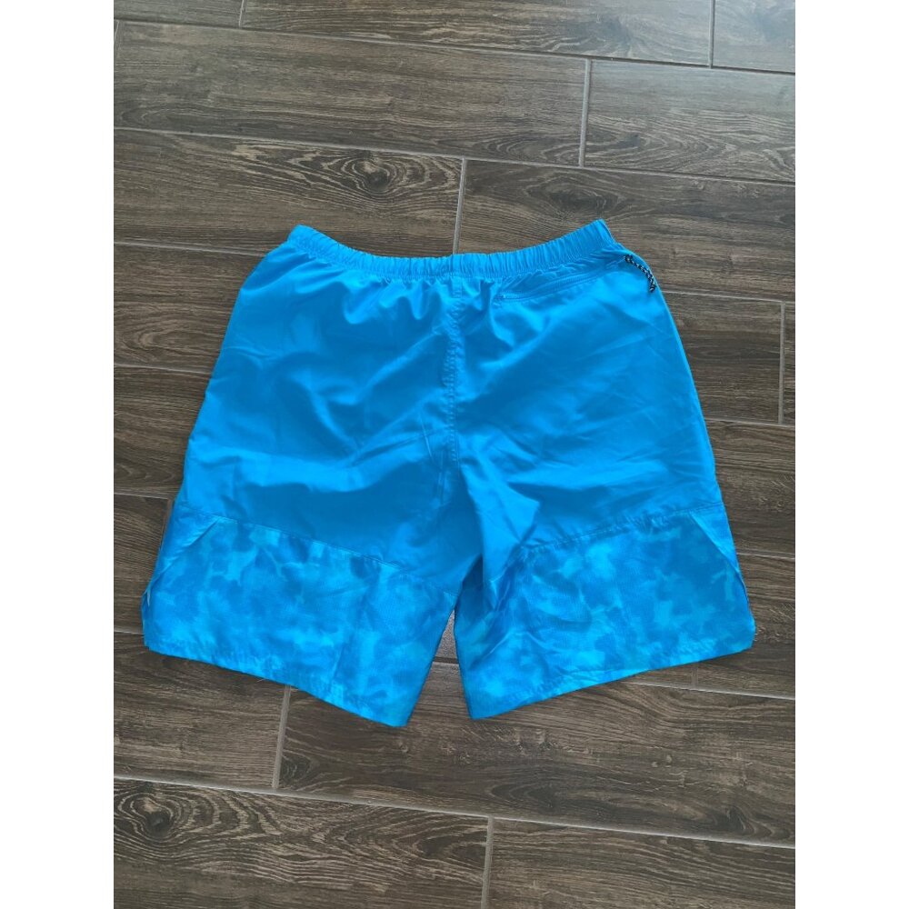 Nike Cloud Dye Packable 9" Volley Shorts Blue size Large NEW - Picture 4 of 8